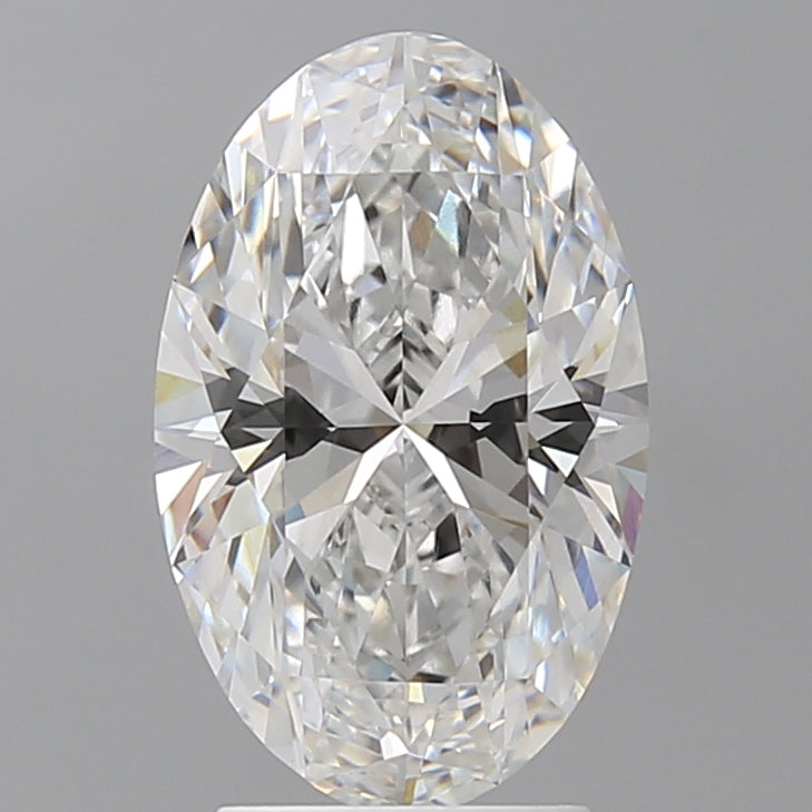 3.08 Carat Oval Shaped, Very Good Cut, E Color, VVS2 Clarity, IGI Certified Lab Grown Diamond