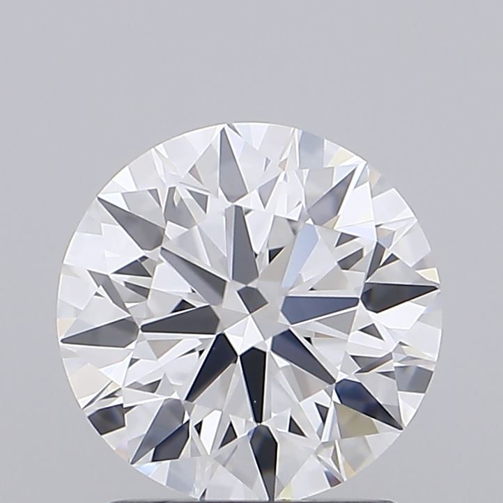1.54 Carat Round Shaped, Ideal Cut, D Color, VVS2 Clarity, IGI Certified Lab Grown Diamond