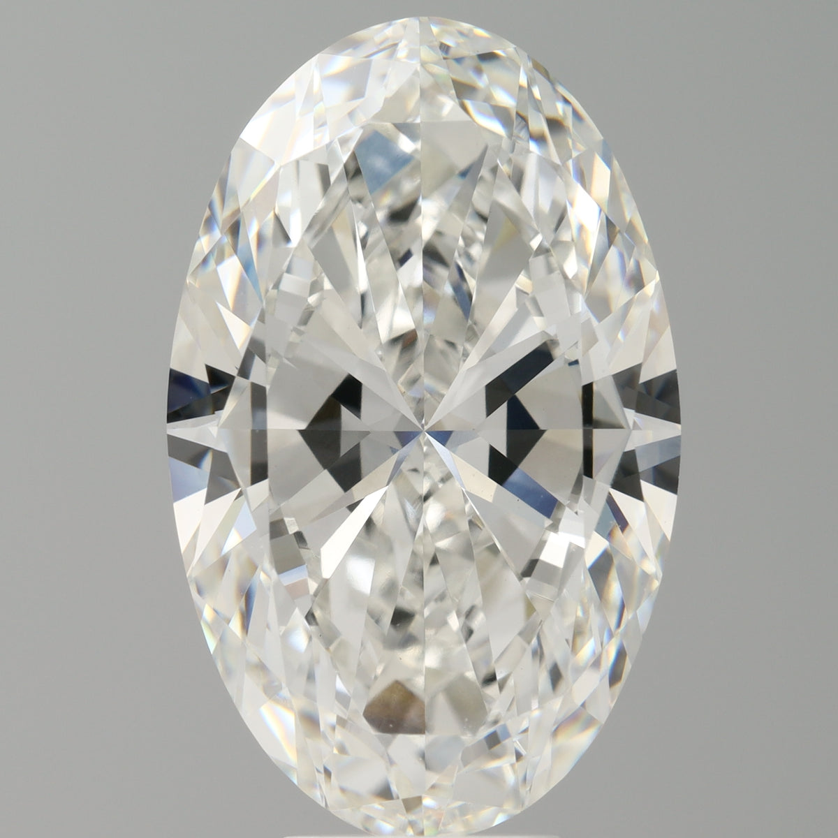 8.05 Carat Oval Shaped, Excellent Cut, F Color, VVS2 Clarity, IGI Certified Lab Grown Diamond