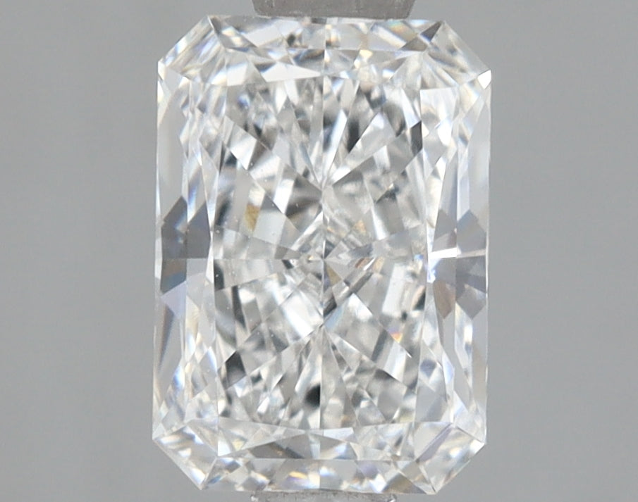 1.13 Carat Radiant Shaped, Ideal Cut, E Color, VVS2 Clarity, IGI Certified Lab Grown Diamond
