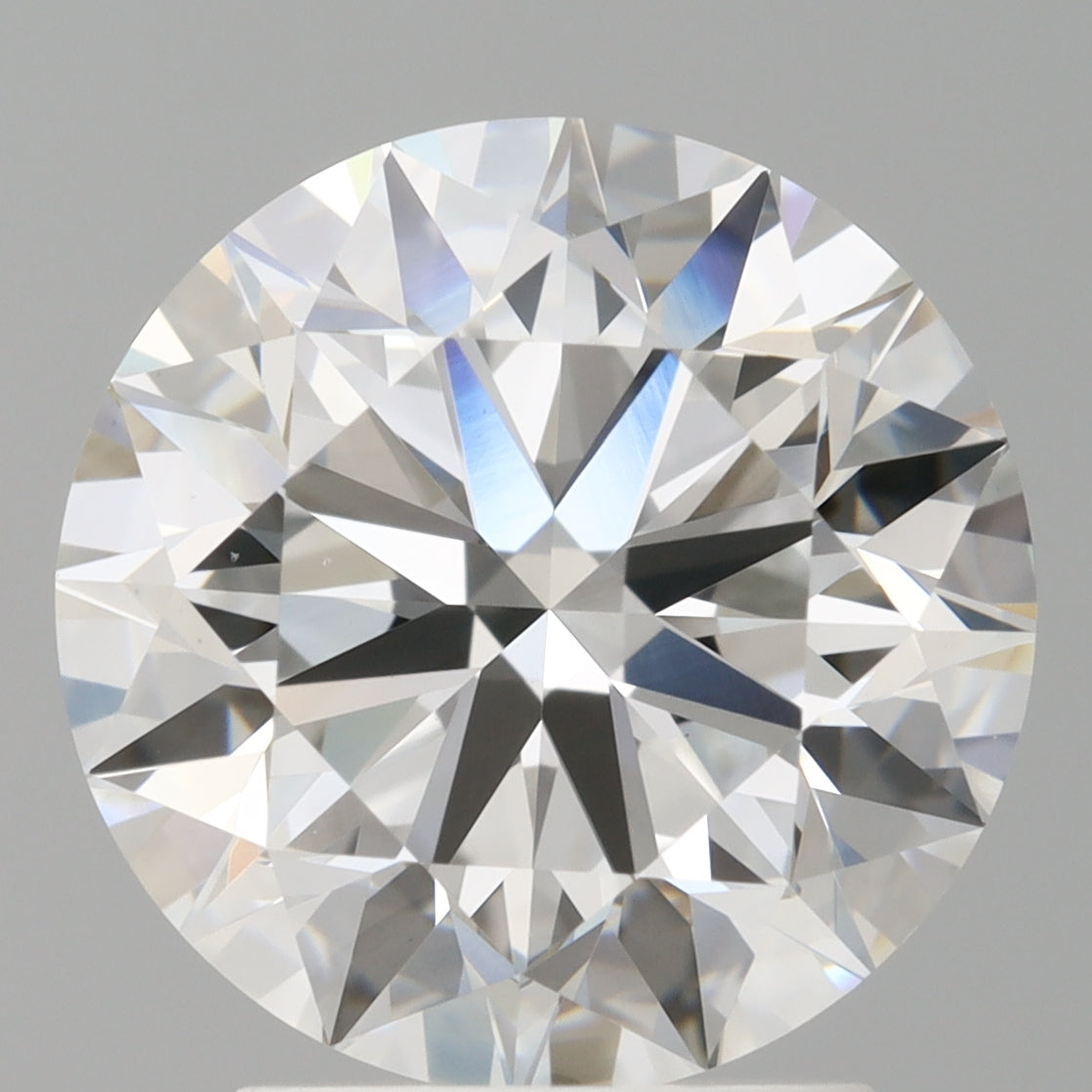3.00 Carat Round Shaped, Very Good Cut, E Color, VS1 Clarity, IGI Certified Lab Grown Diamond