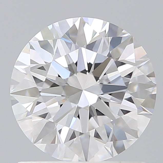 1.23 Carat Round Shaped, Ideal Cut, D Color, VS1 Clarity, IGI Certified Lab Grown Diamond