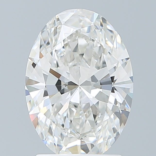 2.10 Carat Oval Shaped, Ideal Cut, F Color, VS1 Clarity, IGI Certified Lab Grown Diamond