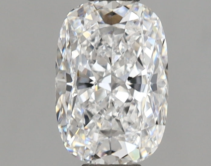 1.08 Carat Cushion Shaped, Excellent Cut, D Color, VVS2 Clarity, IGI Certified Lab Grown Diamond