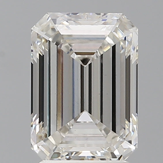 2.59 Carat Emerald Shaped, Ideal Cut, F Color, VS1 Clarity, IGI Certified Lab Grown Diamond