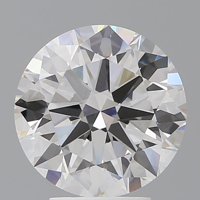 4.00 Carat Round Shaped, Excellent Cut, E Color, VVS2 Clarity, IGI Certified Lab Grown Diamond