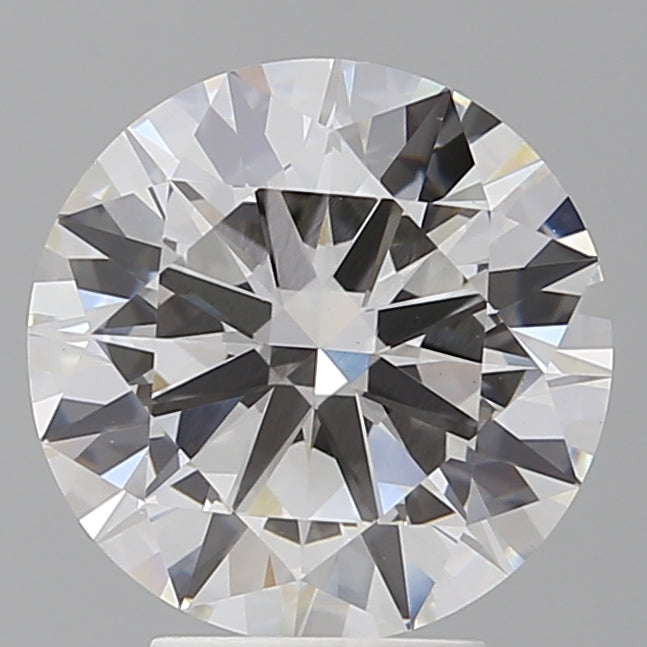 4.03 Carat Round Shaped, Excellent Cut, E Color, VS1 Clarity, IGI Certified Lab Grown Diamond