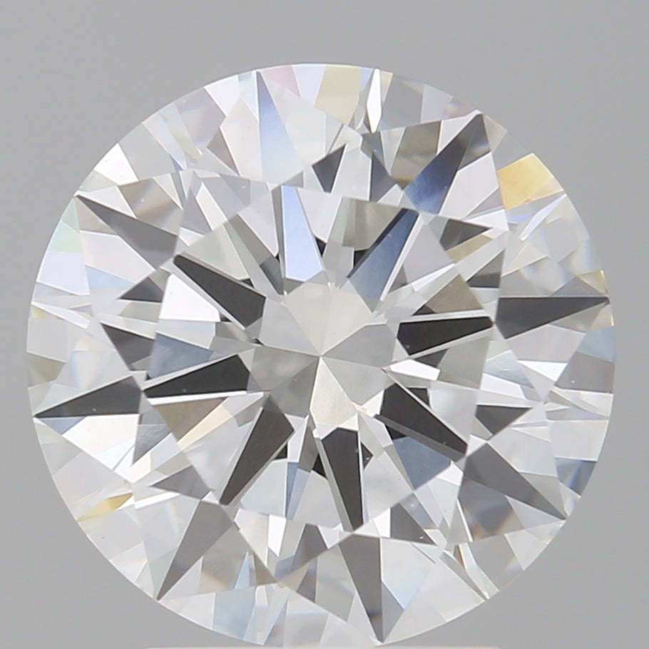 3.50 Carat Round Shaped, Ideal Cut, E Color, VVS2 Clarity, IGI Certified Lab Grown Diamond