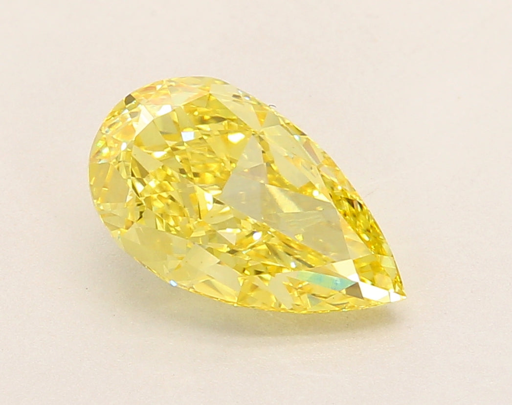 2.94 Carat Pear Shaped, Excellent Cut, VVS2 Clarity, IGI Certified Lab Grown Diamond