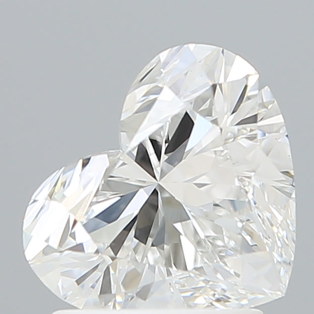 1.71 Carat Heart Shaped, Ideal Cut, E Color, VS1 Clarity, IGI Certified Lab Grown Diamond