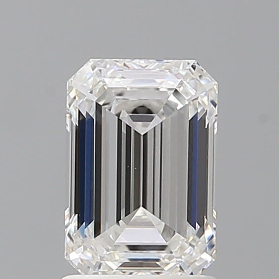 1.60 Carat Emerald Shaped, Ideal Cut, D Color, VVS2 Clarity, IGI Certified Lab Grown Diamond