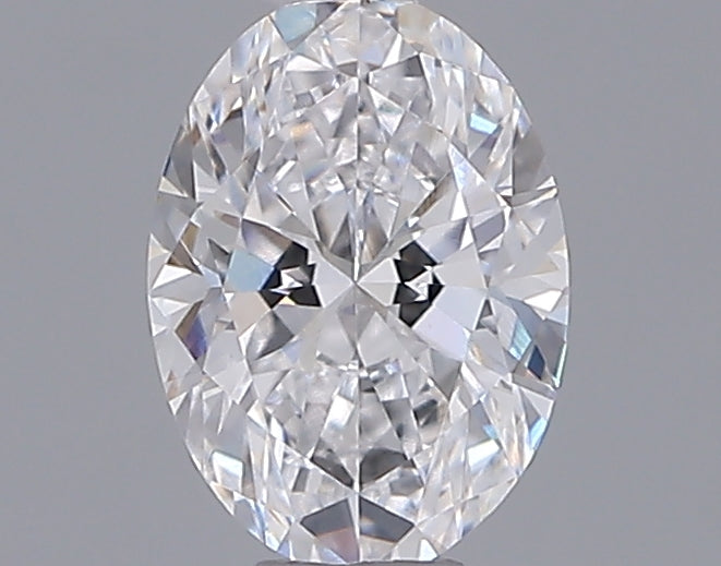 0.54 Carat Oval Shaped, Excellent Cut, D Color, VVS2 Clarity, IGI Certified Lab Grown Diamond