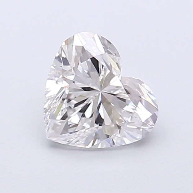 1.14 Carat Heart Shaped, Very Good Cut, E Color, VVS2 Clarity, IGI Certified Lab Grown Diamond