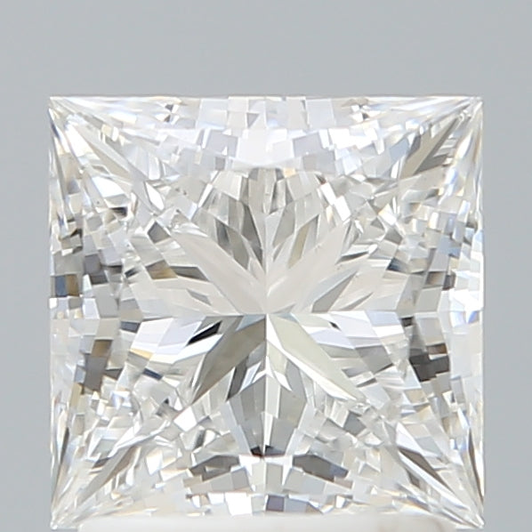 1.88 Carat Princess Shaped, Ideal Cut, D Color, VVS2 Clarity, IGI Certified Lab Grown Diamond