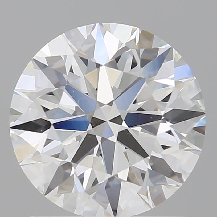 1.55 Carat Round Shaped, Ideal Cut, E Color, VVS2 Clarity, IGI Certified Lab Grown Diamond