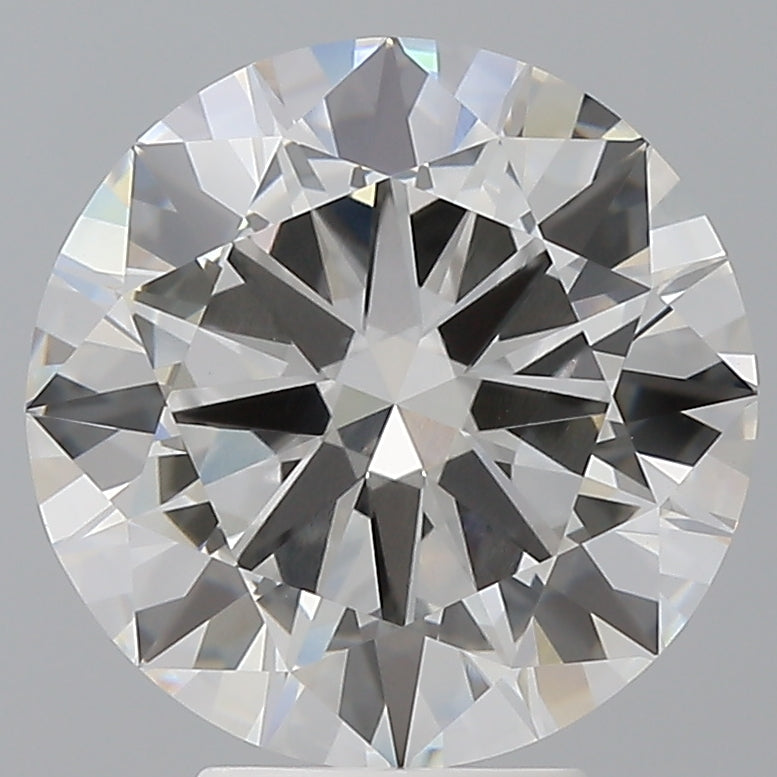 5.01 Carat Round Shaped, Excellent Cut, F Color, VVS2 Clarity, IGI Certified Lab Grown Diamond