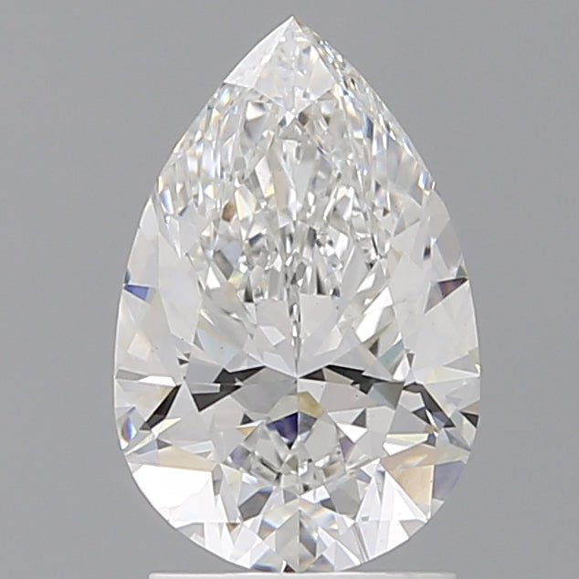 2.07 Carat Pear Shaped, Ideal Cut, E Color, VS1 Clarity, IGI Certified Lab Grown Diamond