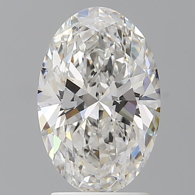 2.51 Carat Oval Shaped, Ideal Cut, F Color, VS2 Clarity, IGI Certified Lab Grown Diamond