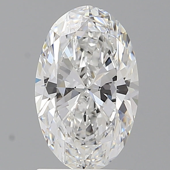 1.60 Carat Oval Shaped, Ideal Cut, D Color, VVS2 Clarity, IGI Certified Lab Grown Diamond