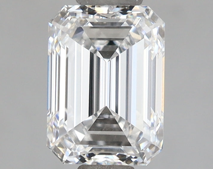 1.50 Carat Emerald Shaped, Ideal Cut, D Color, IF Clarity, IGI Certified Lab Grown Diamond
