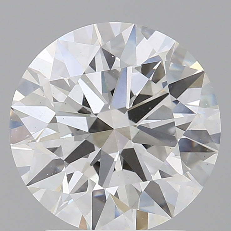2.51 Carat Round Shaped, Ideal Cut, E Color, VS1 Clarity, IGI Certified Lab Grown Diamond