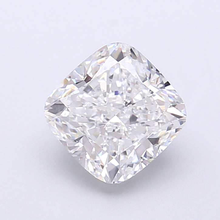 2.14 Carat Cushion Shaped, Very Good Cut, D Color, VVS2 Clarity, IGI Certified Lab Grown Diamond
