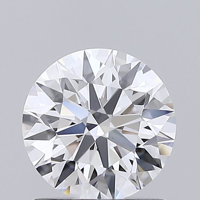 1.04 Carat Round Shaped, Ideal Cut, D Color, VVS2 Clarity, IGI Certified Lab Grown Diamond