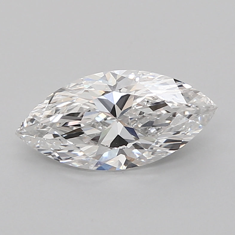 2.06 Carat Marquise Shaped, Ideal Cut, E Color, VVS2 Clarity, IGI Certified Lab Grown Diamond