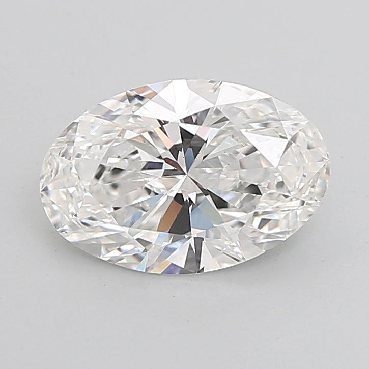 3.02 Carat Oval Shaped, Ideal Cut, E Color, VS1 Clarity, IGI Certified Lab Grown Diamond