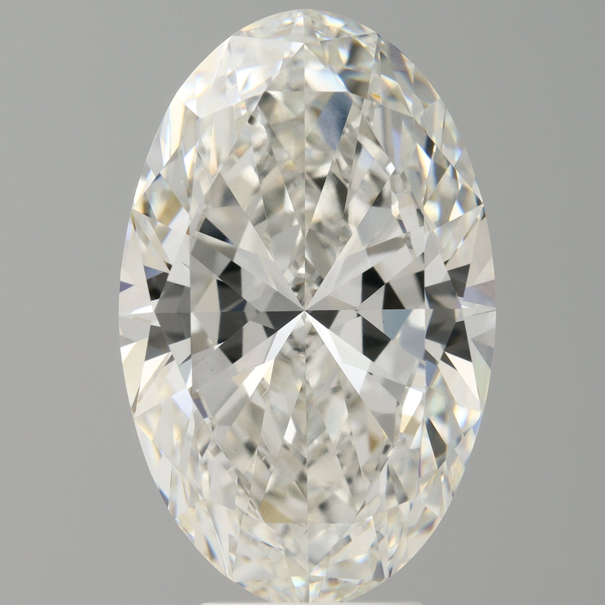 6.03 Carat Oval Shaped, Ideal Cut, F Color, VVS2 Clarity, IGI Certified Lab Grown Diamond