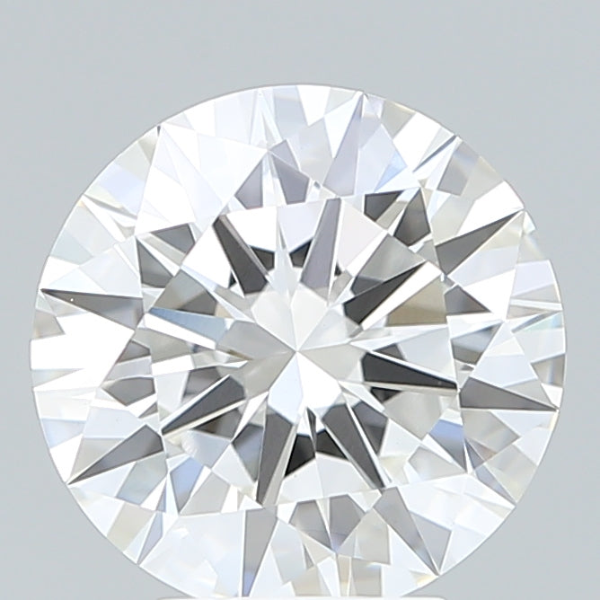 4.29 Carat Round Shaped, Ideal Cut, F Color, VS1 Clarity, IGI Certified Lab Grown Diamond