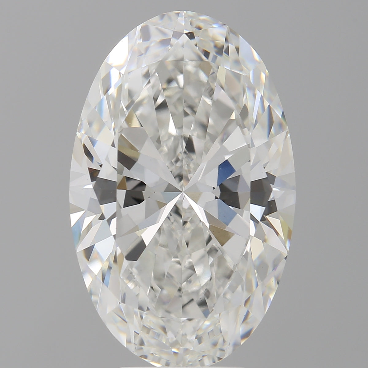 7.07 Carat Oval Shaped, Ideal Cut, F Color, VVS2 Clarity, IGI Certified Lab Grown Diamond