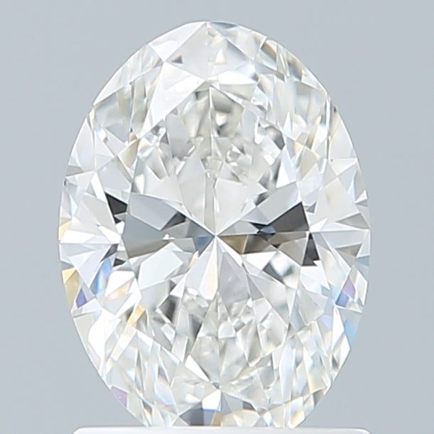 1.26 Carat Oval Shaped, Ideal Cut, F Color, VVS2 Clarity, IGI Certified Lab Grown Diamond