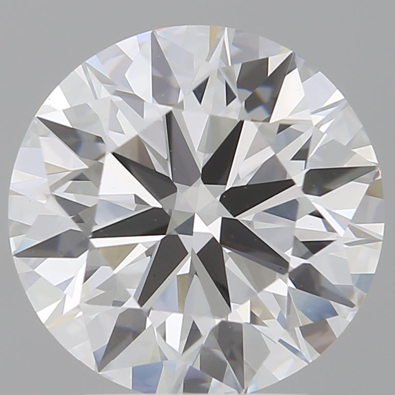 3.00 Carat Round Shaped, Ideal Cut, E Color, VVS2 Clarity, IGI Certified Lab Grown Diamond