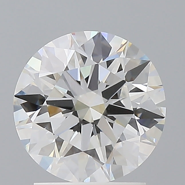 2.03 Carat Round Shaped, Ideal Cut, F Color, VVS2 Clarity, IGI Certified Lab Grown Diamond