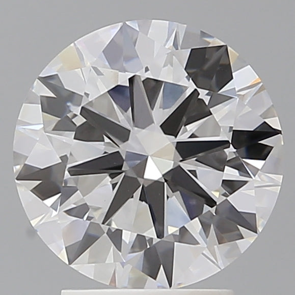 3.02 Carat Round Shaped, Excellent Cut, E Color, VVS2 Clarity, IGI Certified Lab Grown Diamond