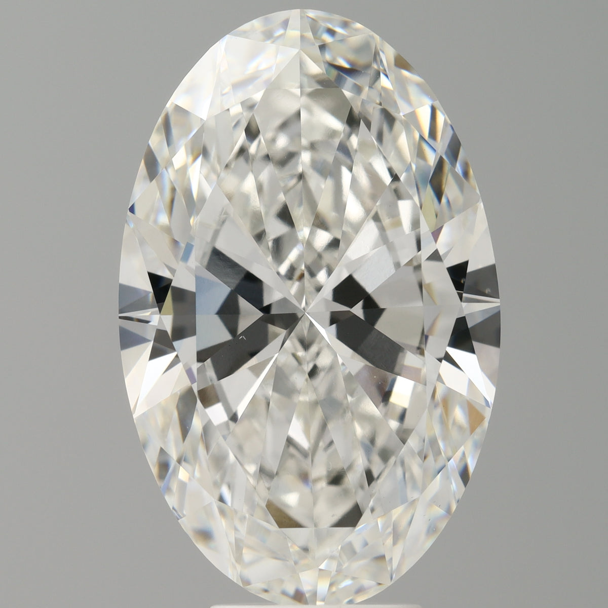 7.50 Carat Oval Shaped, Ideal Cut, F Color, VS1 Clarity, IGI Certified Lab Grown Diamond