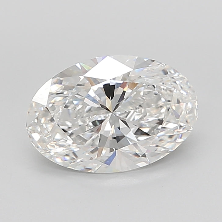4.03 Carat Oval Shaped, Ideal Cut, E Color, VVS2 Clarity, IGI Certified Lab Grown Diamond