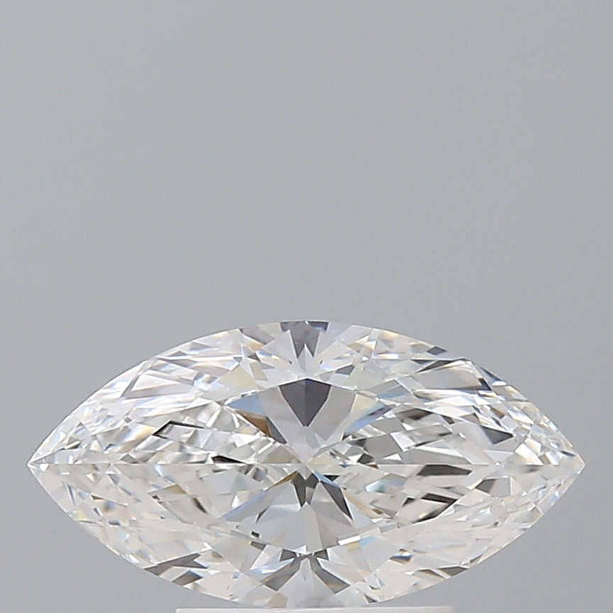 1.59 Carat Marquise Shaped, Ideal Cut, E Color, VVS2 Clarity, IGI Certified Lab Grown Diamond