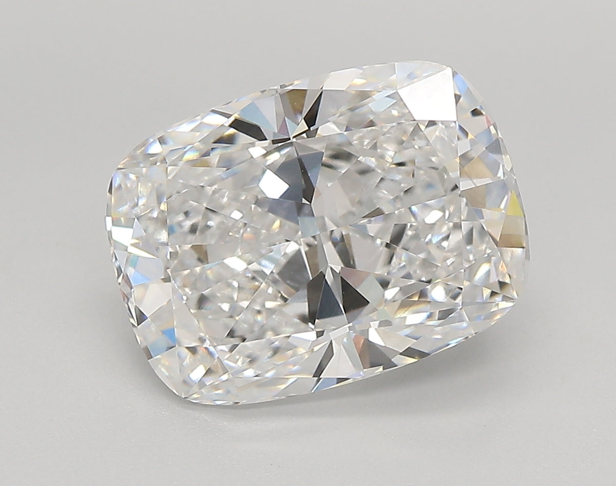 4.33 Carat Cushion Shaped, Very Good Cut, E Color, VVS2 Clarity, IGI Certified Lab Grown Diamond
