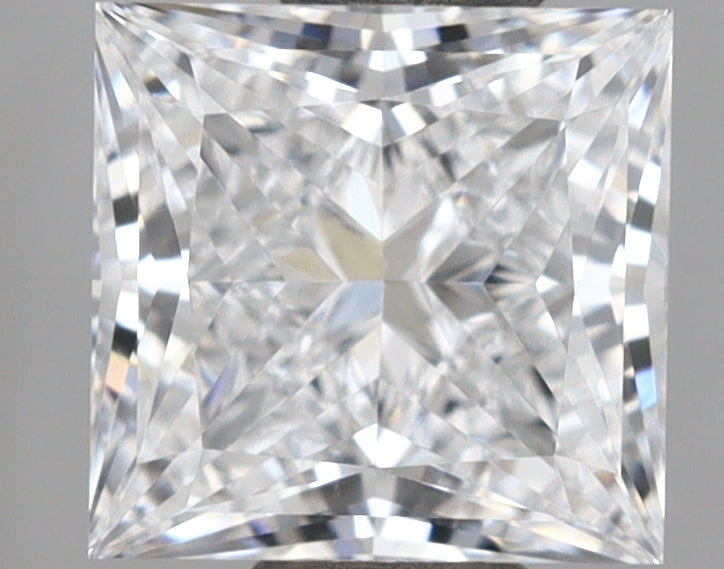 1.02 Carat Princess Shaped, Excellent Cut, D Color, IF Clarity, IGI Certified Lab Grown Diamond