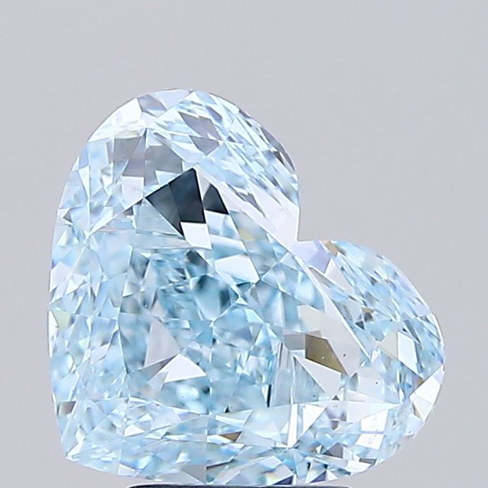 5.02 Carat Heart Shaped, Excellent Cut, VS1 Clarity, IGI Certified Lab Grown Diamond