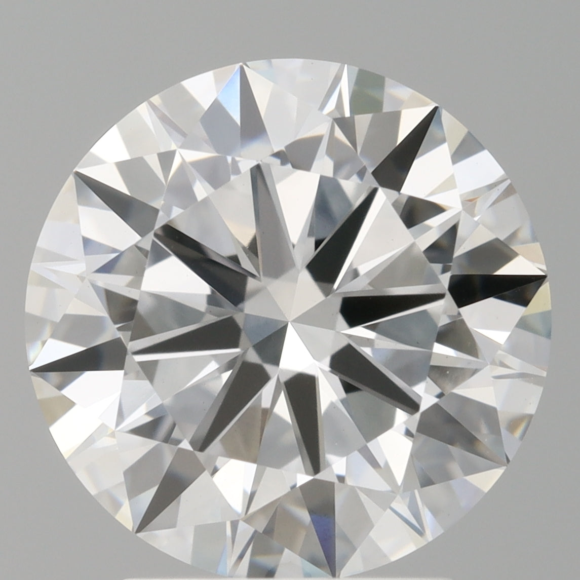 3.00 Carat Round Shaped, Excellent Cut, E Color, VVS2 Clarity, IGI Certified Lab Grown Diamond
