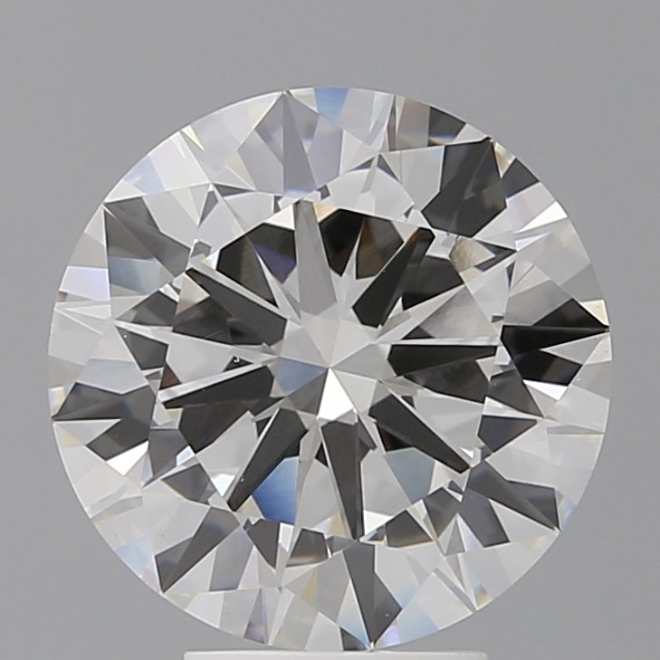 5.00 Carat Round Shaped, Excellent Cut, F Color, VS1 Clarity, IGI Certified Lab Grown Diamond