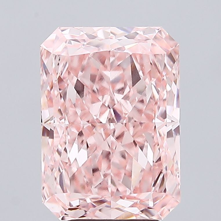 5.08 Carat Radiant Shaped, Excellent Cut, VVS2 Clarity, IGI Certified Lab Grown Diamond
