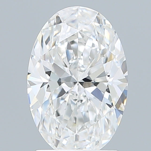 2.10 Carat Oval Shaped, Ideal Cut, E Color, VVS2 Clarity, IGI Certified Lab Grown Diamond