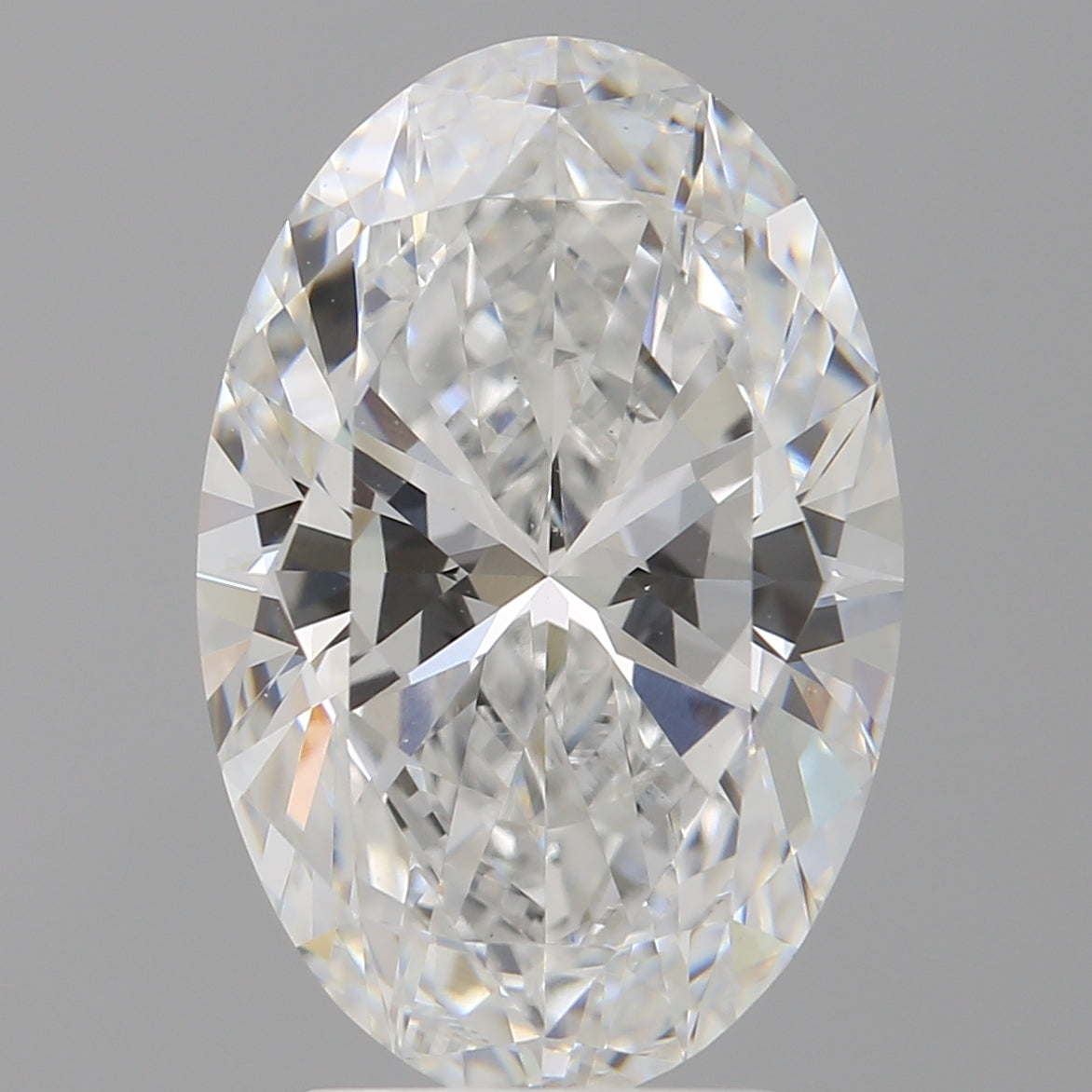 4.02 Carat Oval Shaped, Ideal Cut, E Color, VVS2 Clarity, IGI Certified Lab Grown Diamond