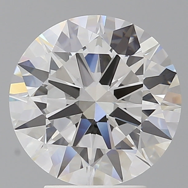 3.59 Carat Round Shaped, Ideal Cut, F Color, VVS2 Clarity, IGI Certified Lab Grown Diamond