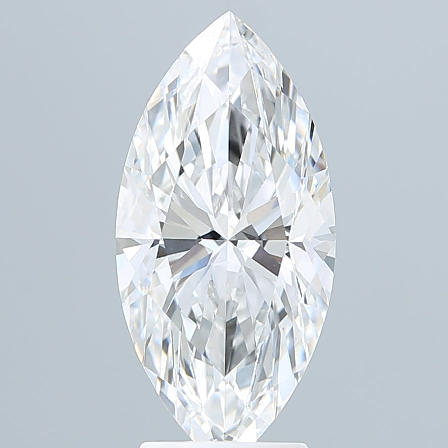 3.59 Carat Marquise Shaped, Ideal Cut, E Color, VVS1 Clarity, IGI Certified Lab Grown Diamond