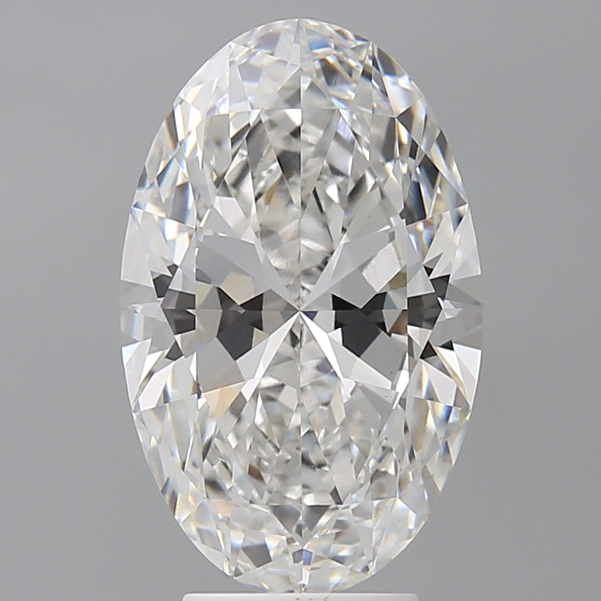 4.59 Carat Oval Shaped, Ideal Cut, E Color, VVS2 Clarity, IGI Certified Lab Grown Diamond
